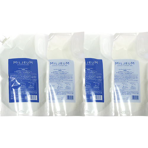 【送料無料】 デミ ミレアム シャンプー コンディショナー 選べる詰替4個セット / 1800mL×4個