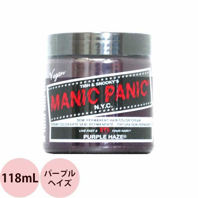 マニックパニック ヘアカラークリーム パープルヘイズ 118mL マニパニ