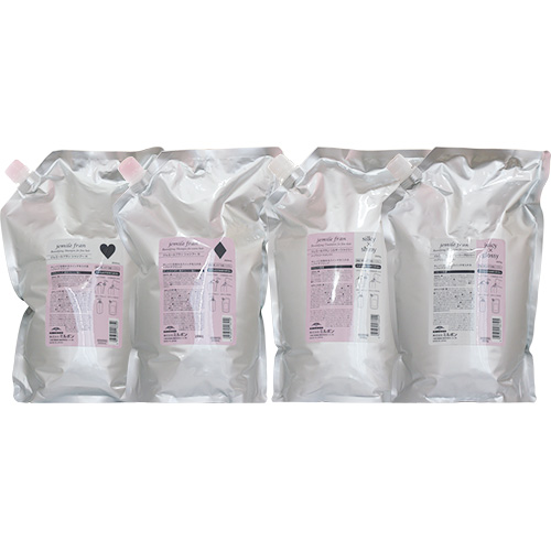 【送料無料】 ミルボン ジェミールフラン シャンプー ＆ トリートメント 業務用 選べる セット / 2500mLリフィル + 2500gリフィル 9,675円