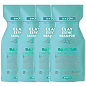 b-ex クレイエステEX 専用カートリッジ付き シャンプー4個セット 1000mLリフィル×4 + カートリッジ×1 ビーエックス