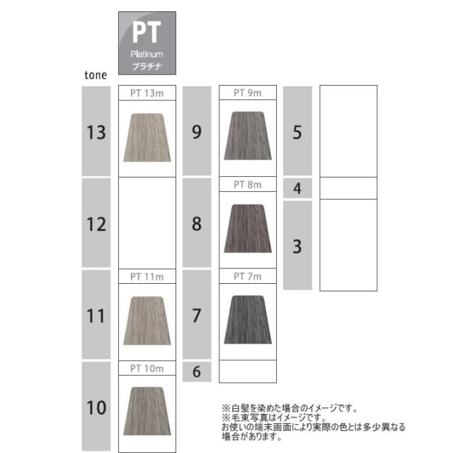 ナカノ キャラデコ ミュゼリア Pt プラチナ 80g ヘアカラー アルカリ性カラー おしゃれ染め の通販はau Pay マーケット プロ用ヘア コスメshopネッツビー
