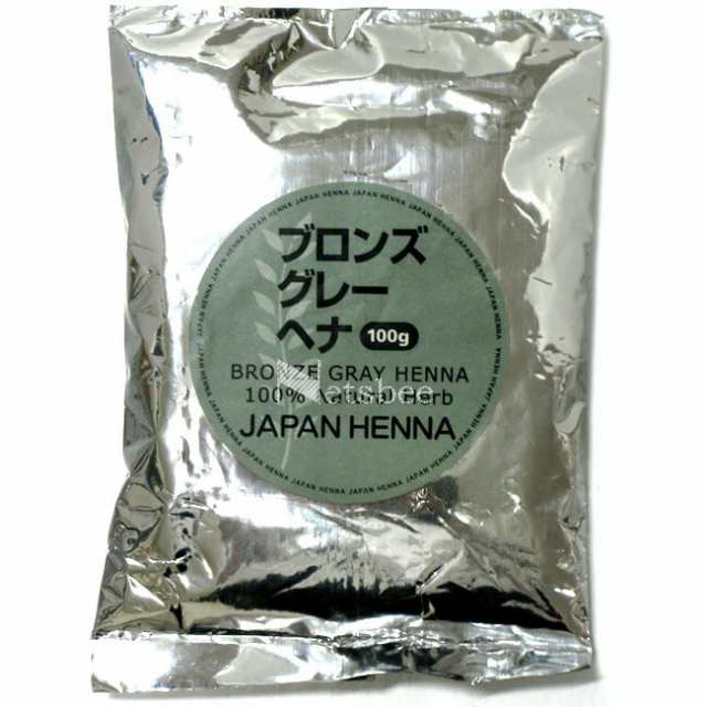 ジャパンヘナ ブロンズグレー ヘナ トリートメント 100g Japan Henna ヘアカラー の通販はau Pay マーケット プロ用ヘア コスメshopネッツビー