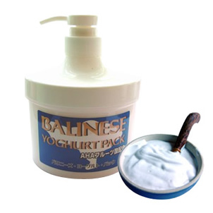 スパトリートメント バリニーズ ヨーグルトパック 500g [ AHA フルーツ酸 フェイシャル ボディケア 角質 パック エステサロン おすすめ ] BALINESE