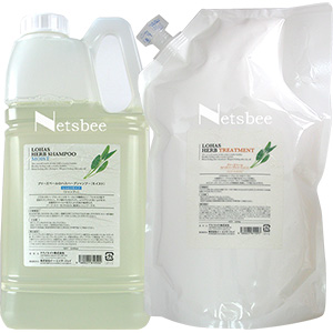 テクノエイト ロハスハーブ シャンプー＆トリートメント モイスト セット / 2000mL+2000g （C）