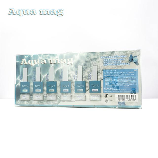 トイズバイアイニティ アクアマグ 6色セット 各7mL [ マグネット