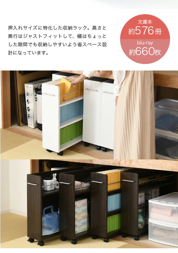 最大500円offクーポン配布中 押し入れ 収納 キャスター クローゼット 収納 ラック 本棚 チェスト 棚 整理棚 キャスター付き ワゴン の通販はau Pay マーケット A La Mode ヤマソロ公式