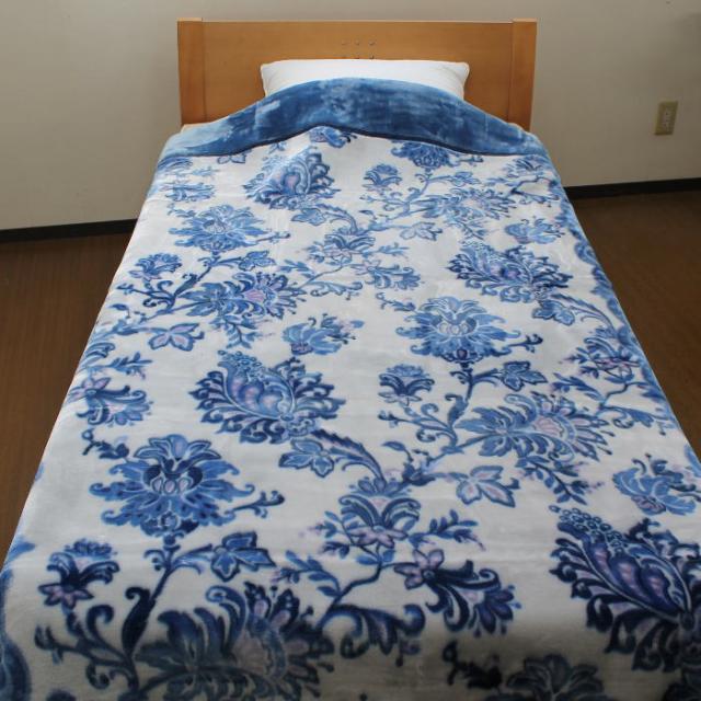 西川 敷パット 毛布 セット ダマスク柄 【公式通販】