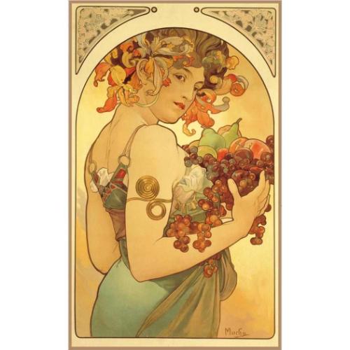 アルフォンス ミュシャ 2026Calendar 壁掛けカレンダー2026年