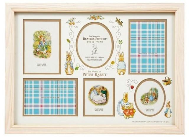 取寄品 ピーターラビット 6ウィンドウ フォトフレーム 絵本キャラ写真立ての通販はau Pay マーケット シネマコレクション 5400円以上で送料無料