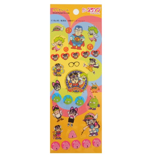 Drスランプ アラレちゃん スタンプ クリアシール キャラグッズ 手帳デコステッカー メール便可の通販はau Pay マーケット シネマコレクション 5400円以上で送料無料