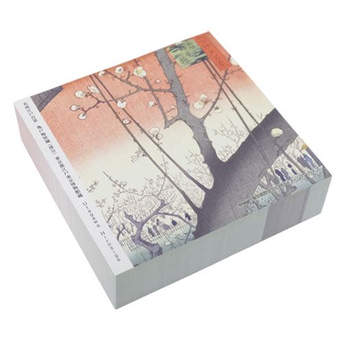 歌川広重 名所江戸百景 メモ帳 ブロックメモ 亀戸梅屋敷 ステーショナリーグッズの通販はau Pay マーケット シネマコレクション 5400円以上で送料無料