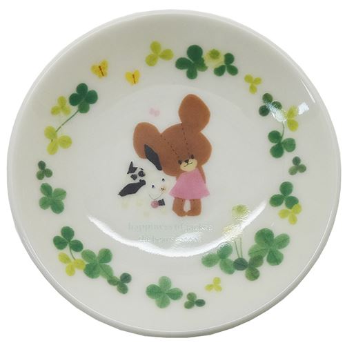 くまのがっこう 小皿 ミニプレート ハピネス クローバー 絵本キャラクター グッズの通販はau Pay マーケット シネマコレクション 5400円以上で送料無料