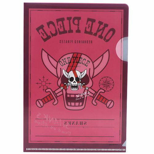 ワンピース ファイル A6ミニクリアアイル シャンクス One Piece アニメキャラクターグッズ メール便可の通販はau Pay マーケット シネマコレクション 5400円以上で送料無料