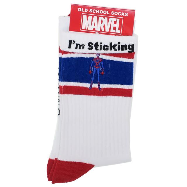 スパイダーマン 男性用靴下 メンズ オールドスクールソックス Wh Bl マーベル キャラクター グッズの通販はau Pay マーケット シネマコレクション 5400円以上で送料無料