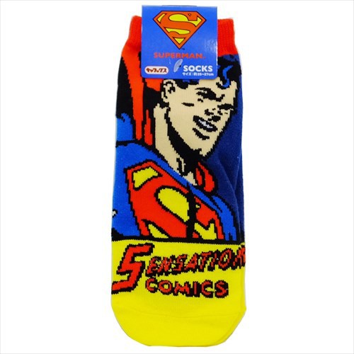スーパーマン 男性用 靴下 メンズ ソックス コミック Dcコミック キャラクターグッズ メール便可の通販はau Pay マーケット シネマコレクション 5400円以上で送料無料