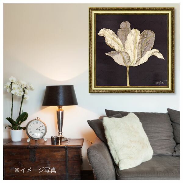 取寄品 送料無料 ダイアン・スティムソン フラワー アート Art Frames チューリップウィズブラック インテリア グッズ_1