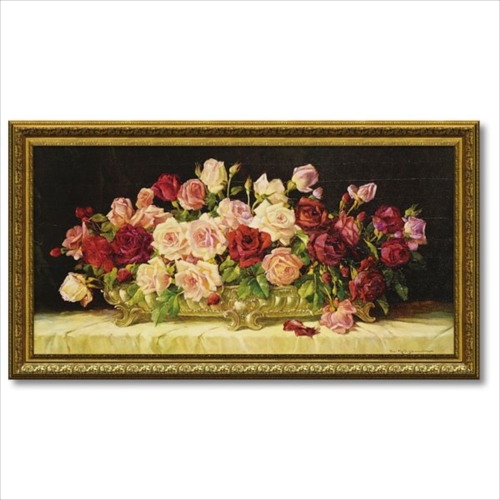 取寄品 送料無料 クリューガー フラワー アート Art Frames クラシックローズボウル インテリア グッズ