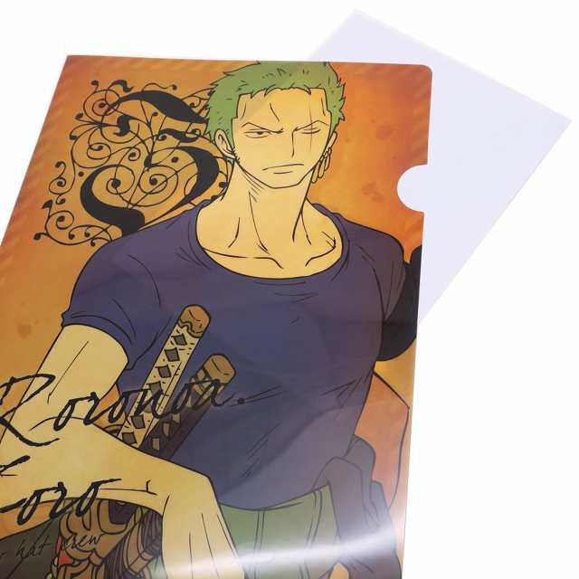 ワンピース ファイル シングルクリアファイル ゾロ One Piece アニメキャラクターグッズ メール便可の通販はau Pay マーケット シネマコレクション 5400円以上で送料無料