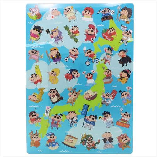 クレヨンしんちゃん 下敷き クリアシタジキ ご当地しんちゃん アニメキャラクターグッズ メール便可の通販はau Pay マーケット シネマコレクション 5400円以上で送料無料