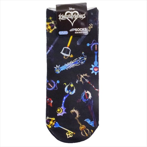キングダムハーツ 女性用靴下 レディースプリントソックス キーブレード ディズニー キャラクターグッズ メール便可の通販はau Pay マーケット シネマコレクション 5400円以上で送料無料