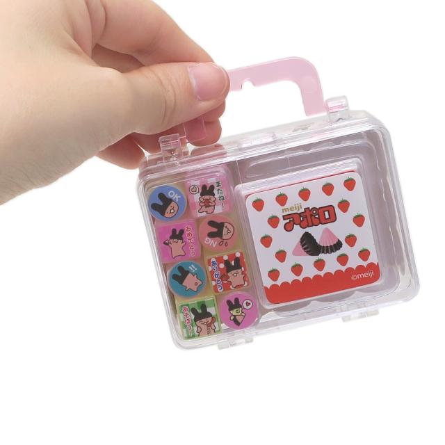 アポロチョコレート はんこセット バッグ型スタンプsetおやつマーケット キャラクター グッズの通販はau Pay マーケット シネマコレクション 5400円以上で送料無料