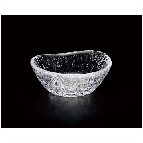 取寄品 庄内craft ガラス食器 みぞれ 豆鉢 6個セット 石塚硝子食器通販の通販は