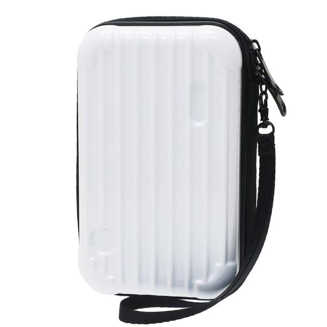 ミニキャリー ペンケース ハードカバーペンケース ブラック ホワイト ピンク コスメポーチ グッズの通販はau Pay マーケット シネマコレクション 5400円以上で送料無料