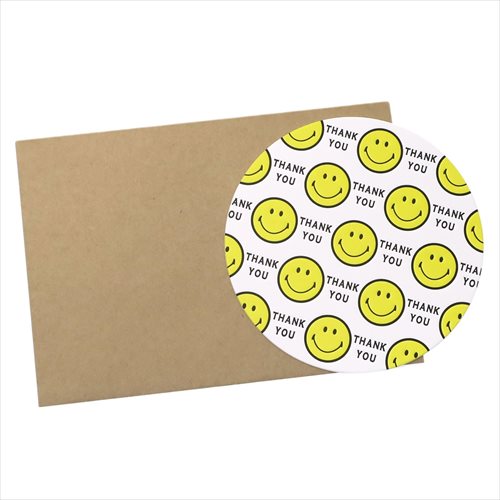 スマイリーフェイス メッセージカード 封筒付きグリーティングカード サンキュー Smiley Face キャラクターグッズ通販 メール便可の通販はau Pay マーケット シネマコレクション 5400円以上で送料無料