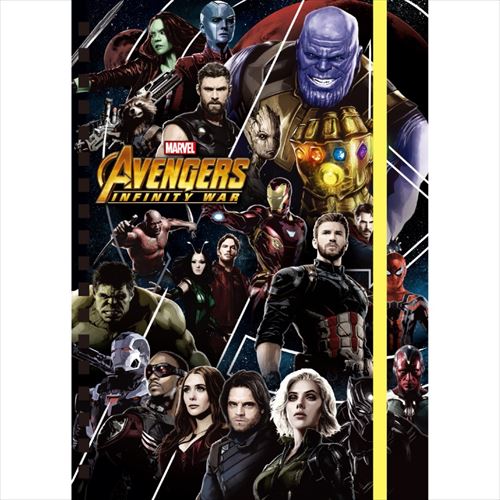 アベンジャーズ3 リングノート ゴムバンド付きb6リングノート インフィニティウォーa マーベル キャラクターグッズ通販 メール便可の通販はau Pay マーケット シネマコレクション 5400円以上で送料無料