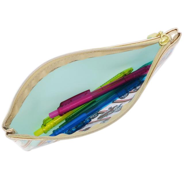 チップ デール 筆箱 クリアポーチ ストライプ ディズニー キャラクターグッズ通販 メール便可の通販はau Pay マーケット シネマコレクション 5400円以上で送料無料