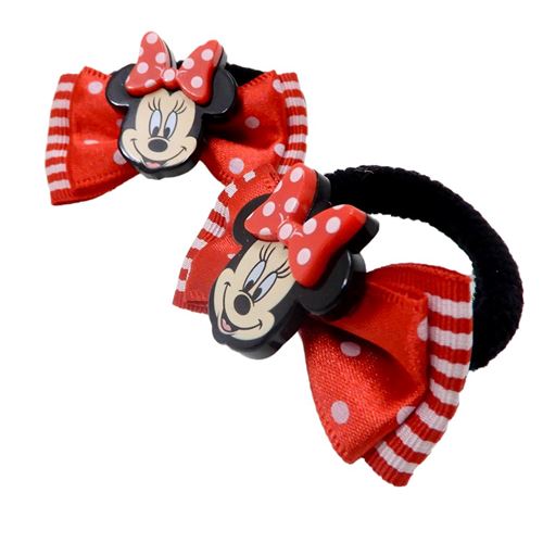 ミニーマウス ヘアアクセ ミニリングヘアポニー2本セット ドットリボン ディズニー キャラクターグッズ通販 メール便可の通販はau Pay マーケット シネマコレクション 5400円以上で送料無料