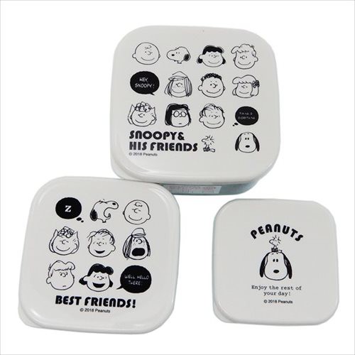 スヌーピー お弁当箱 入れ子ランチボックス3pセット フェイスいっぱい ピーナッツ 510ml 3ml 180ml キャラクター グッズの通販はau Pay マーケット シネマコレクション 5400円以上で送料無料