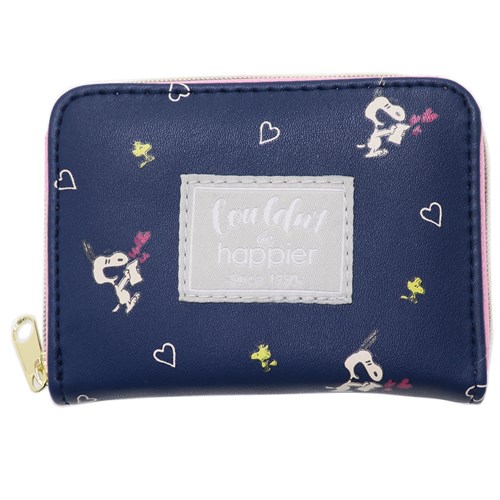 スヌーピー 小銭入れ カード コインケース ハート ネイビー ピーナッツ 名刺入れ キャラクター グッズ メール便可の通販はau Wowma シネマコレクション 5400円以上で送料無料