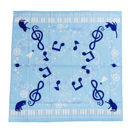 音符 ランチクロス コットンナフキン 19年新入学雑貨 53 53cm 女の子向け グッズ メール便可の通販はau Pay マーケット シネマコレクション 5400円以上で送料無料