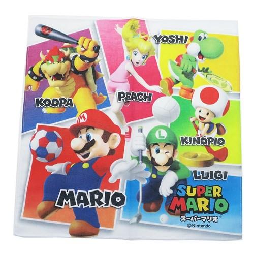 スーパーマリオ お手拭きタオル ハンカチ スポーツ 19年 新入学 新入園準備 30 30cm キャラクター グッズ メール便可の通販はau Pay マーケット シネマコレクション 5400円以上で送料無料