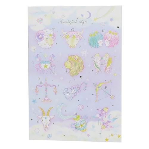 横罫 ノート たけいみき B6 ミニ ノート 12星座 文具 ガーリーイラスト グッズ メール便可の通販はau Pay マーケット シネマコレクション 5400円以上で送料無料