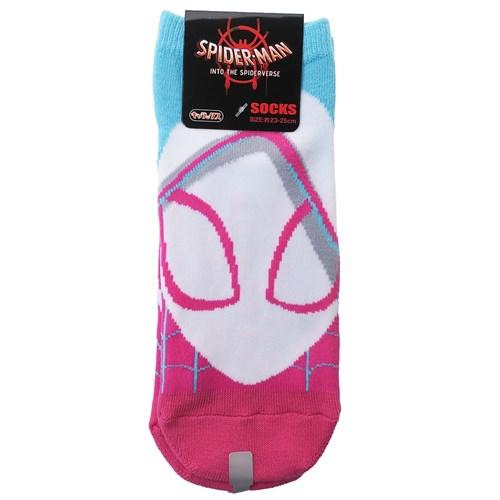 スパイダーマン スパイダーバース 女性用 靴下 レディース ソックス スパイダーグウェン マーベル 23 25cm メール便可の通販はau Pay マーケット シネマコレクション 5400円以上で送料無料