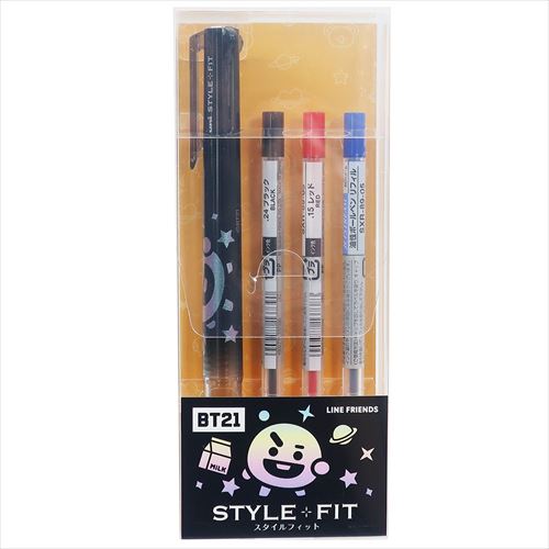 Bt21 ボールペン スタイルフィット 3色 ホルダーペン Shooky Line Friends 文具 キャラクター グッズの通販はau Pay マーケット シネマコレクション 5400円以上で送料無料