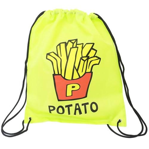 ナップサック Potato ポリナイロン ナップザック 約42 34cm かわいい グッズの通販はau Pay マーケット シネマコレクション 5400円以上で送料無料