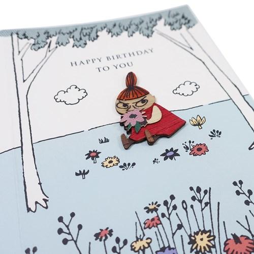 ムーミン グリーティングカード ウッドパーツ バースデーカード リトルミイ 北欧 お誕生日おめでとう キャラクター グッズ メール便可の通販はau Pay マーケット シネマコレクション 5400円以上で送料無料