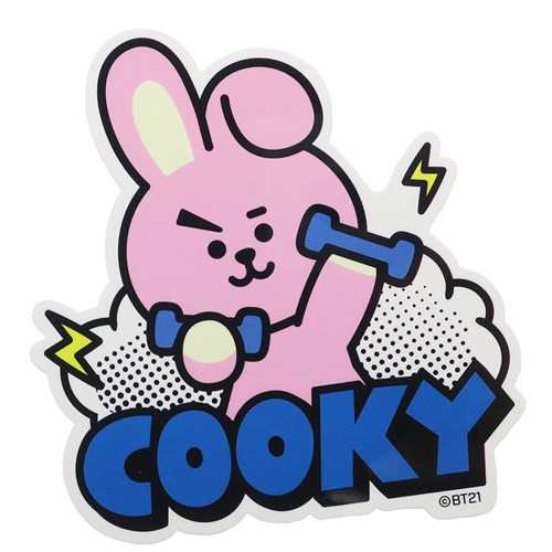 Bt21 ビッグ シール 耐水耐光 ダイカット ステッカー Cooky Line Friends 屋外使用 キャラクター グッズ メール便可の通販はau Pay マーケット シネマコレクション 5400円以上で送料無料