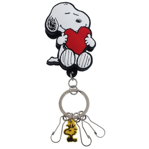 スヌーピー キーホルダー ラバー クリップ キーチェン ハート ピーナッツ かわいい キャラクター グッズ メール便可の通販はau Pay マーケット シネマコレクション 5400円以上で送料無料