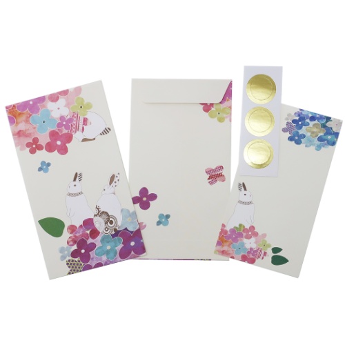 ポチ袋 古澤ナオ ぽち袋 3枚セット 紫陽花とうさぎ 金封 お年玉袋 グッズ メール便可の通販はau Pay マーケット シネマコレクション 5400円以上で送料無料