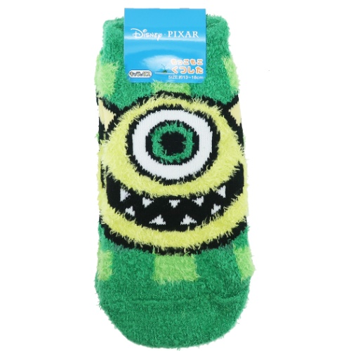 モンスターズインク 子供用 防寒 靴下 キッズ もこもこ ショートソックス マイク チェック ディズニー 13 18cm メール便可の通販はau Pay マーケット シネマコレクション 5400円以上で送料無料