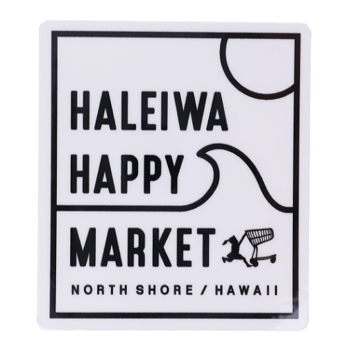 防水 ステッカー Haleiwa Happy Market ダイカット シール Hhm 033 ハレイワ おしゃれ コレクション グッズ メール便可の通販はau Pay マーケット シネマコレクション 5400円以上で送料無料