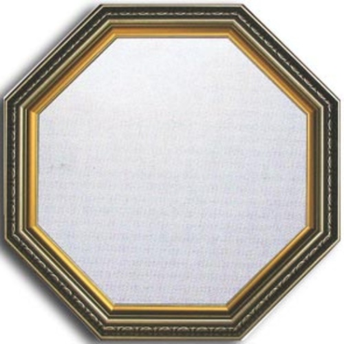 八角ミラー 鏡 Huit Mirror ゴールド MHT-11969 風水 開運 インテリア 取寄品 送料無料