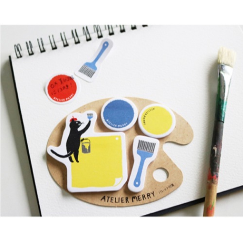 付箋 アトリエメリー パレット ふせんセット リス 事務用品 ガーリーイラスト グッズ メール便可の通販はau Pay マーケット シネマコレクション 5400円以上で送料無料