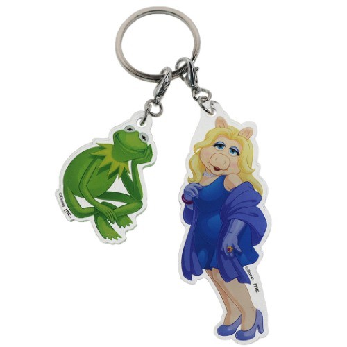 カーミット キーホルダー 2連アクリル キーホルダー Kermit Miss Piggy マペッツ バッグチャーム キャラクター グッズ メール便可の通販はau Pay マーケット シネマコレクション 5400円以上で送料無料