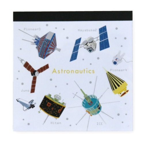 メモ帳 Study Holic スクエア メモ 宇宙航行学 4柄100枚 図鑑風 グッズ メール便可の通販はau Pay マーケット シネマコレクション 5400円以上で送料無料