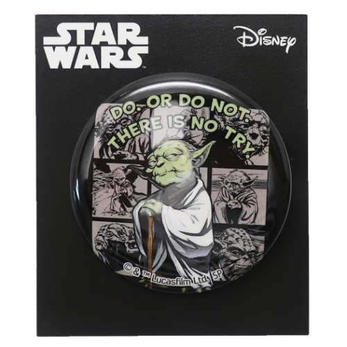 スターウォーズ 缶バッジ ビッグ カンバッジ ヨーダ Star Wars 直径4 3cm キャラクター グッズ メール便可の通販はau Pay マーケット シネマコレクション 5400円以上で送料無料